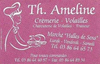 Thierry Ameline Charcuterie 89100 Sens